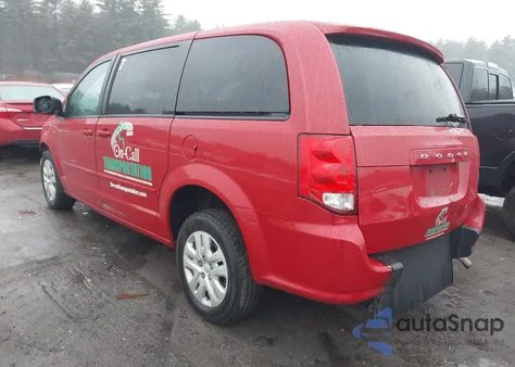 2016 Dodge Grand Caravan Se z USA, uszkodzony, nr VIN 2C4RDGBG6GR182642